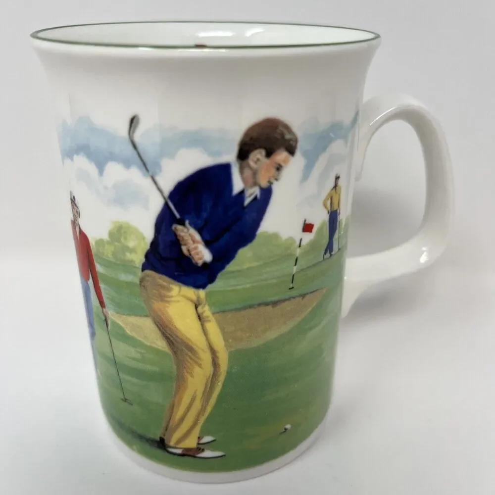 Duchess, Made in England, Fine Bone China Coffee Mug Golf Mug Established 1888